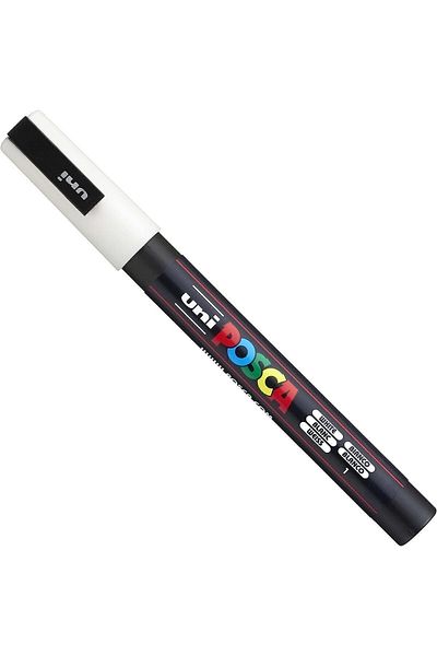 Uni Posca Water Based Marker Pc-3M 8 Pack - Primary Colors 220716