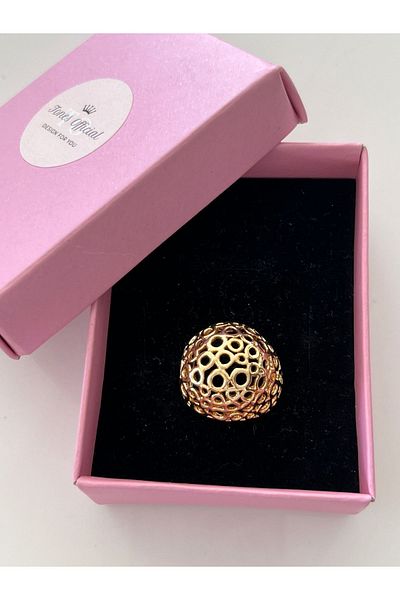 tones official Modern Big Ball Ring