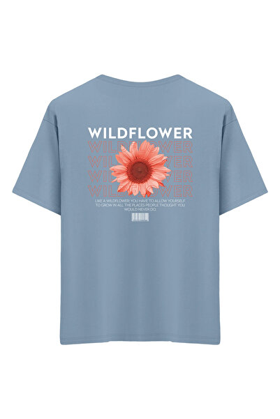 Mounte Bianca Unisex divlje cveće - Oversize kroj T-shirt