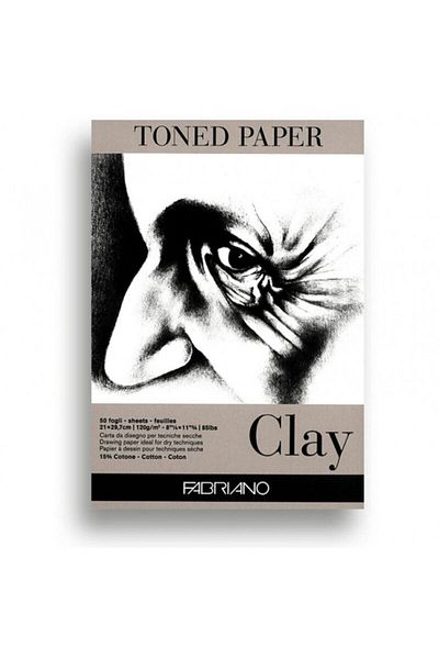 Fabriano Toned Paper Clay A3 (50 Sheets)