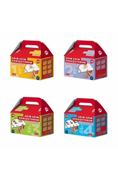 Oyun Terapi Market Lali Yayınları Adım Adım Konuşuyorum Terapi Seti