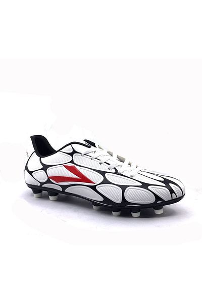 LIG Ανδρικά παπούτσια ποδοσφαίρου Gediz White Crampon Turf Carpet Field