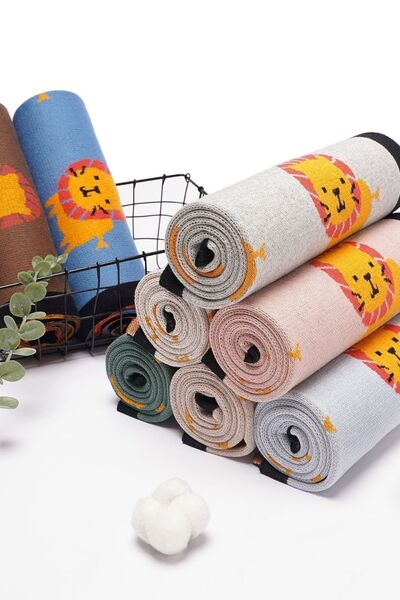 Battani.Co Kız Ve Erkek Bebek Için Triko Örgü Bebek Battaniyesi 85cm X85cm Ma...