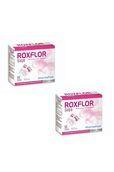 Pharma Fast بروبيوتيك روكسفلور - علبتين تحتوي على 10 أكياس من الإينولي والزنك