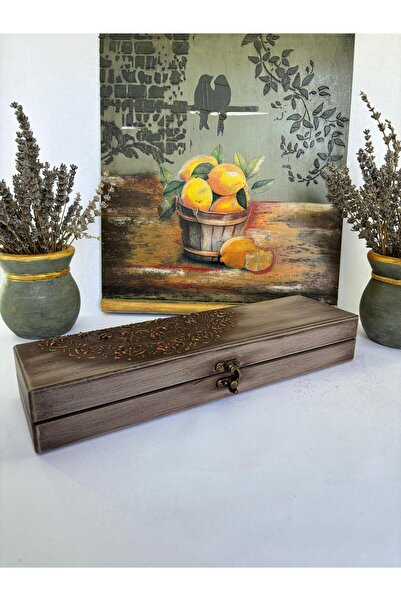 LARTEWOOD Ahşap Takı Kutusu, Organizeri, Dolabı, Tesbih, Bıçak, Kolye, Saat, ...