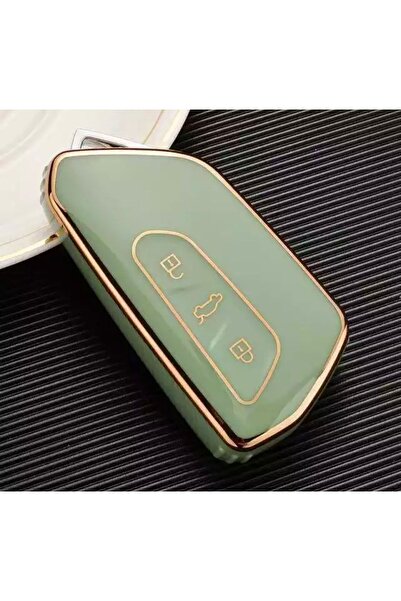 emii auto spare parts Husă pentru chei Volkswagen Golf Caddy verde deschis