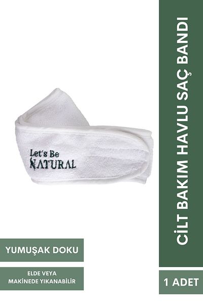 Let's Be NATURAL Skin Care Towel - Hair Band