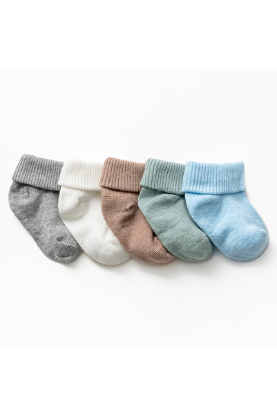 LOVE MAXX Lovemaxx Unisex 0/3-3/6 Months 5-Pack Socks