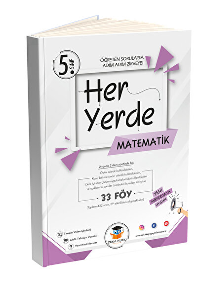 Zeka Küpü Yayınları 5. Sınıf Her Yerde Matematik