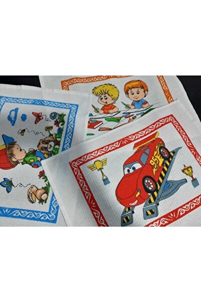 Mikrofiberim (6 PCS) Washable School Lunch Mat 35x50cm Patterned