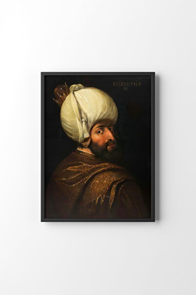 epiqart I. Bayezid - Siyah Çerçeve