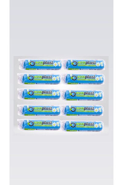 ECOPLAST 10 Rolls 55*60 Medium Garbage Bag
