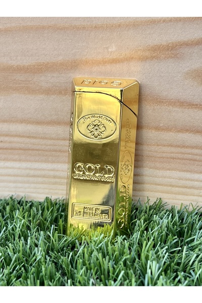 Hunter Külçe Altın Görünümlü Alev Çakmak