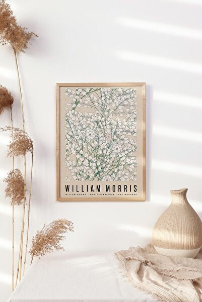 epiqart William Morris - Ahşap Desenli Çerçeve