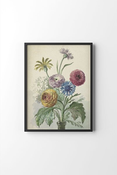 epiqart Flower Bouquet - Black Frame
