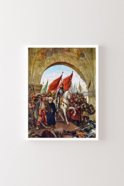 epiqart Conquestul Istanbulului - Cadru alb