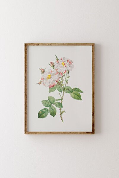 epiqart Цветя - Дървена шарена рамка