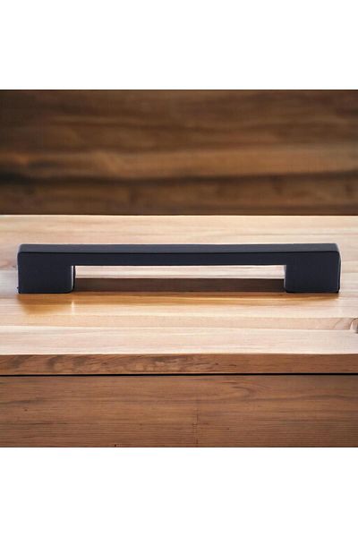 Badem10 (PĂSĂT PLASTIC) Pod 192 Mm Mobilier Negru Bucătărie Sertar Dulap Mâner Dulap Mâner Mâner