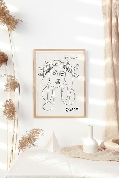 epiqart بيكاسو - إطار خشبي منقوش