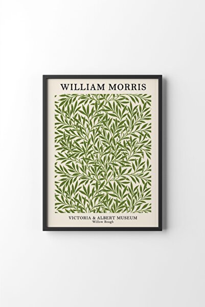 epiqart William Morris - Siyah Çerçeve