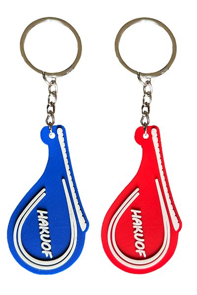 hakuof Μπρελόκ Taekwondo 2 Pack - Μπρελόκ, Taekwondo Safeguard, Kicking Target, Dobok Uniform Anime