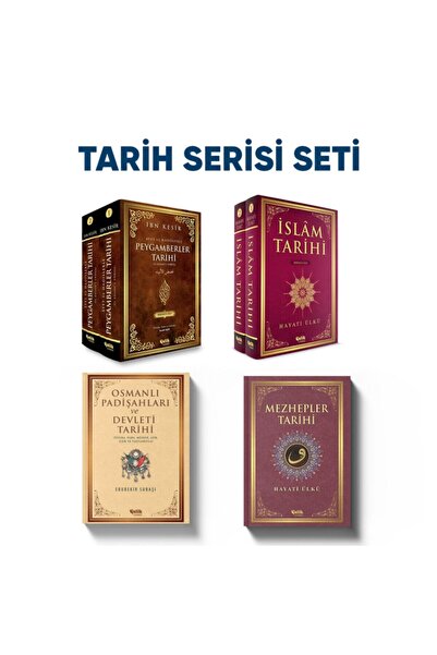 Çelik Yayınevi Tarih Serisi Seti • Mezhepler Tarihi • Peygamberler Tarihi • I...