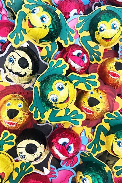 Elvan My World Mix 25 Adet Karışık Hayvan Figürlü Elvan Hediyelik Pralin Pinyata Çikolata