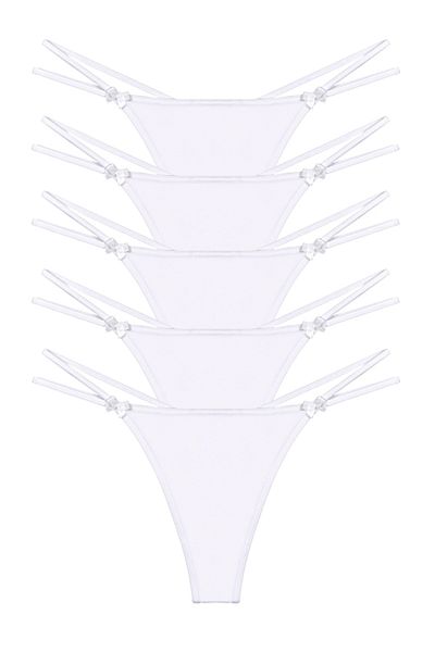 riways secret Cotton String Thong 5 Pack
