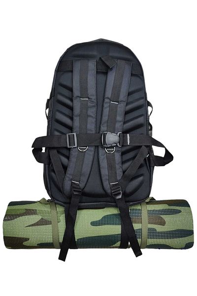 LIGHTINGHM Αδιάβροχο σακίδιο πλάτης 60 Lt Arbani Camping Travel Mountaineer Tactical Outdoor