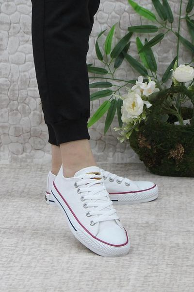 M.P. Women's Orthopedic White Sports Shoes - Comfortable Light and Non-Slip
