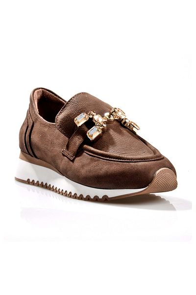 Mammamia D24Ka-50 Women's Casual Leather Shoes