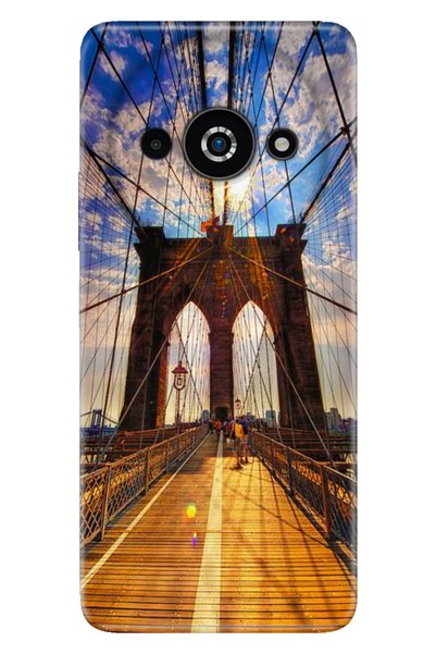 POCO C61 Poco Case Silicone Patterned PocoC61 Cover Walking Bridge