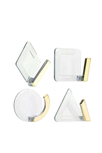 Akkoyunlu home Геометричний 4-компонентний силіконовий настінний кріплення - ...