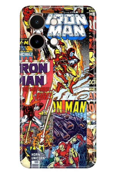 Cekuonline Vivo Y28 Compatible Case Silicone Patterned Vivoy28 Printed Comic ...