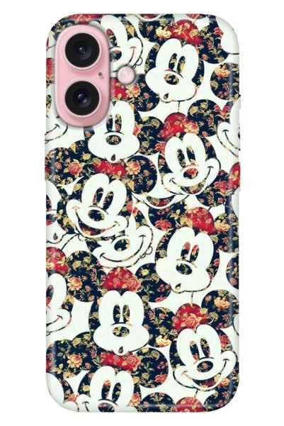 Cekuonline Case for iPhone 16 Plus Case Phone 16 Plus Printed Mouse