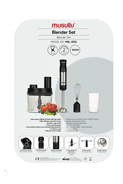 Musullu Blender Set
