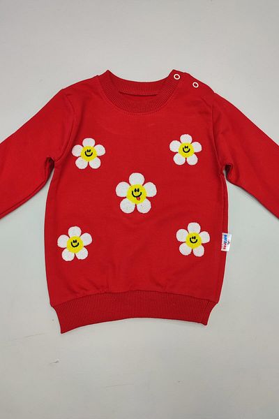 Peki Cotton Set for Kids Girls - Add 5 Pay 4, Daisy Design Embroidered, Serit Detailed Gift Set 15281