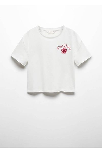 MANGO Kids μπλουζάκι με αστέρι