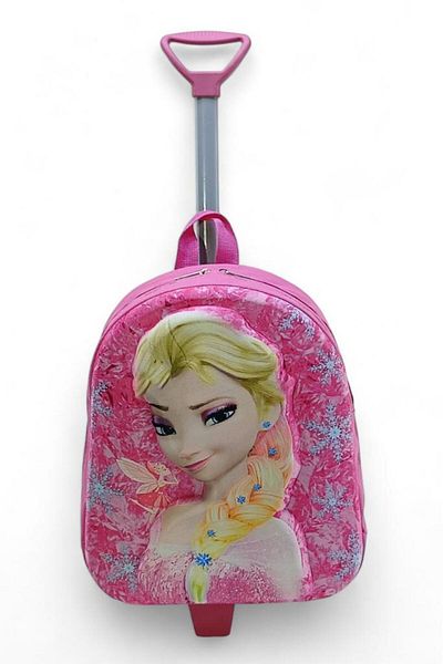Baginn Rucsac pentru fete cu imprimeu ricșă pentru grădiniță în relief 3D - Queen of Snow