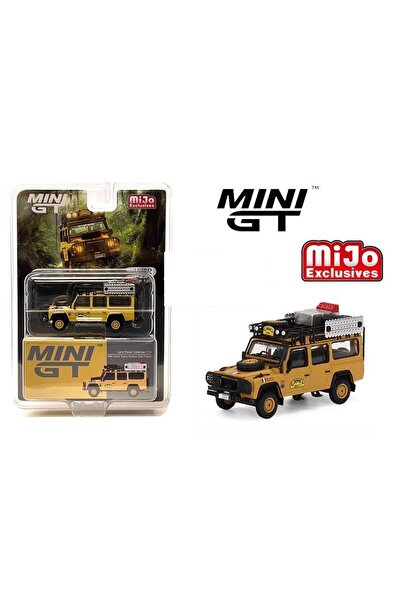 mini gt Mijo Land Rover Defender 110 1989 Camel Trophy Amazon Team France