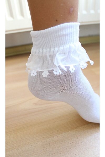 Arwen Collection Girl's Lace tutu School SocKs
