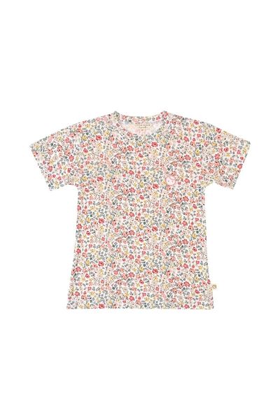 Little Gusto Bamboo Flower Patterned Kids T-Shirt