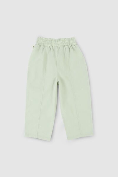 Little Gusto Children's Pants Green Organic Cotton