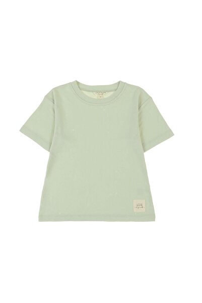 Little Gusto Bamboo Oversize Kids T-Shirt Green