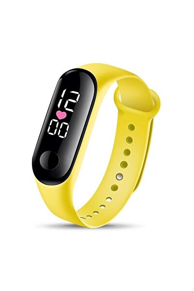 ZAVİRA Su Geçirmez Dijital Led Çocuk Kol Saati Bileklik Çocuk Saati