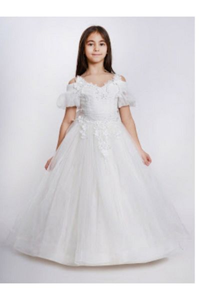 KGGYM Children's Evening Dress-Wedding Gown