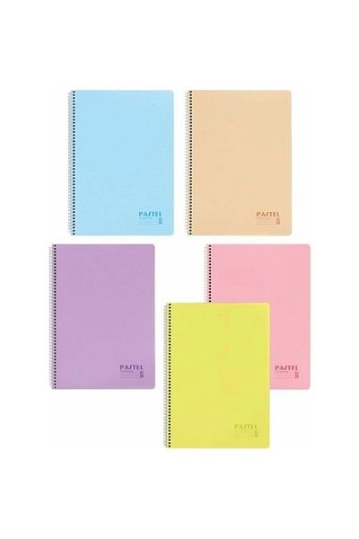 KESKİN COLOR Pastel Keskin Show - Caiet A4 72 Yp cu linii spiralate 324411-99