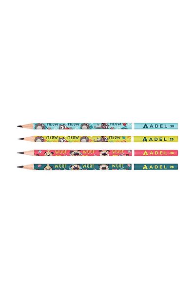 Adel Cats & Dogs 2b Single Pencil