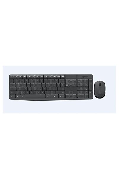 logitech Mk235 Kablosuz Q Trk Siyah Multimedya Klavye - Mouse Set 920-007925
