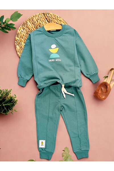 Ege Bebek BĂIAȚI ESTE AICI ACUM TENOR DE BAZĂ OVERSIZE IMPRIMAT